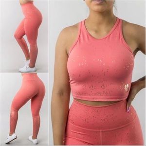 BuffBunny Rosé Crop top sized small